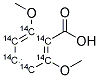 2,6-DIMETHOXYBENZOIC ACID, [RING-14C(U)] Struktur