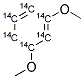 1,3-DIMETHOXYBENZENE, [RING-14C(U)] Struktur