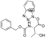 Z-L-THREONINE N-HYDROXYBENZOTRIAZOLE ESTER Struktur