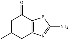 2-AMINO-5-METHYL-4,5,6-TRIHYDROBENZOTHIAZOL-7-ONE Struktur