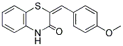 3-((4-METHOXYPHENYL)METHYLENE)-1,4-DIHYDRO-4-THIAQUINOLIN-2-ONE Struktur