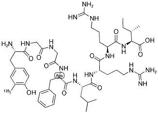 ([125I]-TYR)-DYNORPHIN A (1-8) Struktur