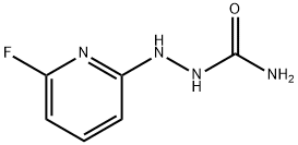 2-(6-FLUORO-2-PYRIDINYL)-1-HYDRAZINECARBOXAMIDE Struktur