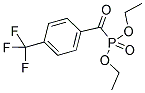 DIETHYL [4-(TRIFLUOROMETHYL)BENZOYL]PHOSPHONATE Struktur