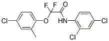 2-(4-CHLORO-2-METHYLPHENOXY)-N-(2,4-DICHLOROPHENYL)-2,2-DIFLUOROACETAMIDE Struktur