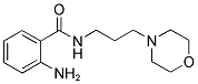 2-AMINO-N-(3-MORPHOLIN-4-YLPROPYL)BENZAMIDE Struktur