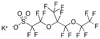 POTASSIUM PERFLUORO(4-METHYL-3,6-DIOXAOCTANE)SULFONATE Struktur