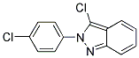 3-CHLORO-2-(4-CHLOROPHENYL)-2H-INDAZOLE Struktur