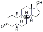 5-BETA-ANDROSTAN-17-ALPHA-OL-3-ONE Struktur