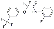 2,2-DIFLUORO-N-(2-FLUOROPHENYL)-2-[3-(TRIFLUOROMETHYL)PHENOXY]ACETAMIDE Struktur