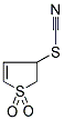 1,1-DIOXIDO-2,3-DIHYDROTHIEN-3-YL THIOCYANATE Struktur