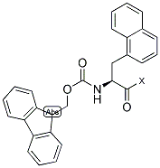 FMOC-1-NAL-WANG RESIN Struktur