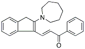 3-(2-AZEPAN-1-YL-1H-INDEN-3-YL)-1-PHENYLPROP-2-EN-1-ONE Struktur