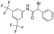 N1-[3,5-DI(TRIFLUOROMETHYL)PHENYL]-2-BROMO-2-PHENYLACETAMIDE Struktur