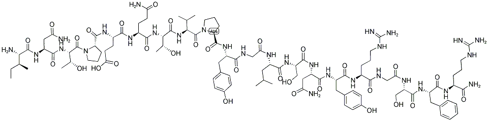 BIG ENDOTHELIN-3 (22-41), AMIDE, HUMAN Struktur