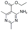 4-AMINO-2,6-DIMETHYL-PYRIMIDINE-5-CARBOXYLIC ACID ETHYL ESTER Struktur