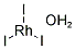 RHODIUM(III) IODIDE HYDRATE Struktur