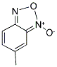 6-METHYL-2,1,3-BENZOXADIAZOL-1-IUM-1-OLATE Struktur