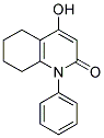 4-HYDROXY-1-PHENYL-5,6,7,8-TETRAHYDRO-2(1H)-QUINOLINONE Struktur