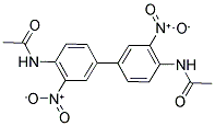 DIACETYL-3,3'-DINITROBENZIDINE Struktur