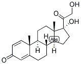 1,4-PREGNADIEN-17,21-DIOL-3,20-DIONE Struktur