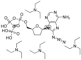 8-AZIDO ATP GAMMA-32P TRIETHYLAMMONIUM SALT Struktur