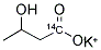 HYDROXYBUTYRIC ACID, POTASSIUM SALT, BETA-, [1-14C] Struktur