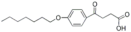 4-(4-HEPTYLOXYPHENYL)-4-OXOBUTYRIC ACID Struktur