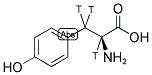 TYROSINE, L-, [SIDE CHAIN 2,3-3H] Struktur