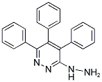 3-HYDRAZINO-4,5,6-TRIPHENYLPYRIDAZINE Struktur