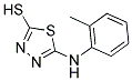 5-O-TOLYLAMINO-[1,3,4]THIADIAZOLE-2-THIOL Struktur