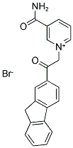 3-(AMINOCARBONYL)-1-[2-(9H-2-FLUORENYL)-2-OXOETHYL]PYRIDINIUM BROMIDE Struktur