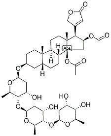 ACETYLGITALOXIN Struktur