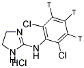 CLONIDINE HCL, [BENZENE RING-3H]- Struktur