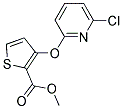 METHYL 3-[(6-CHLORO-2-PYRIDINYL)OXY]-2-THIOPHENECARBOXYLATE Struktur