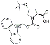 FMOC-(2S,4R)-(-)-4-T-BUTOXYPYRROLIDINE-2-CARBOXYLIC ACID Struktur