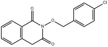 2-[(4-CHLOROBENZYL)OXY]-1,3(2H,4H)-ISOQUINOLINEDIONE Struktur