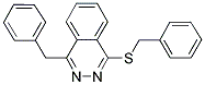 1-BENZYL-4-(BENZYLSULFANYL)PHTHALAZINE Struktur