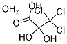 2,2-DIHYDROXY-3,3,3-TRICHLOROPROPIONIC ACID Struktur