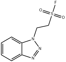2-(1H-1,2,3-BENZOTRIAZOL-1-YL)ETHANESULFONYL FLUORIDE Struktur