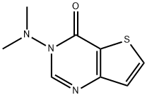 3-(DIMETHYLAMINO)THIENO[3,2-D]PYRIMIDIN-4(3H)-ONE Struktur