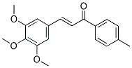 (E)-1-(4-METHYLPHENYL)-3-(3,4,5-TRIMETHOXYPHENYL)-2-PROPEN-1-ONE Struktur