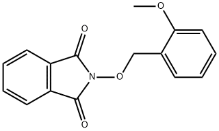 2-[(2-METHOXYBENZYL)OXY]-1H-ISOINDOLE-1,3(2H)-DIONE Struktur