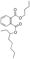 BUTYL 2-ETHYLHEXYL PHTHALATE Struktur