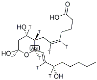 THROMBOXANE-B2,5,6,8,9,11,12,14,15-3H Struktur