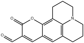 10-OXO-2,3,5,6-TETRAHYDRO-1H,4H,10H-11-OXA-3A-AZA-BENZO[DE]ANTHRACENE-9-CARBALDEHYDE Struktur