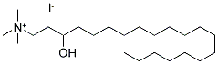 (3-HYDROXYICOSYL)(TRIMETHYL)AMMONIUM IODIDE Struktur