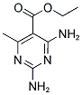 ETHYL 2,4-DIAMINO-6-METHYLPYRIMIDINE-5-CARBOXYLATE Struktur