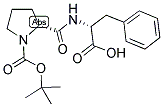 BOC-D-PRO-D-PHE-OH Struktur