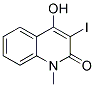 4-HYDROXY-3-IODO-1-METHYLQUINOLIN-2(1H)-ONE Struktur